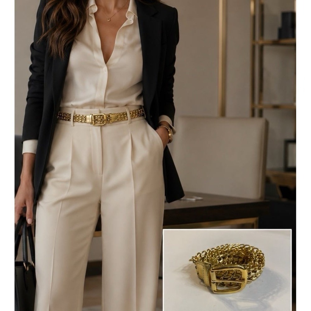 Gold Linked Belt (Medium)